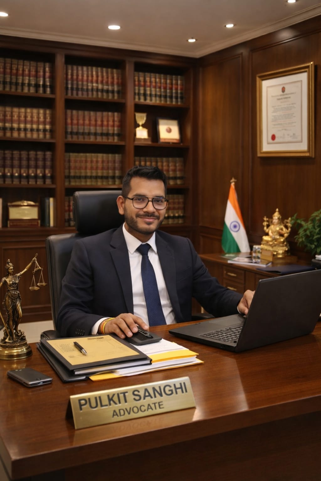 Pulkit Sanghi, Advocate and Founder